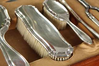 Bürste Silber Punze 800