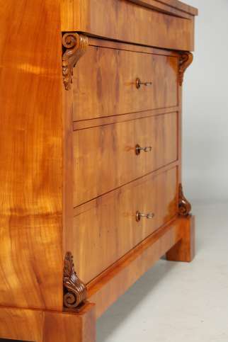 Große antike Biedermeier Kommode Kirsche