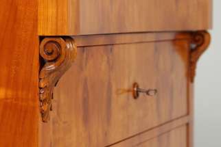 Große antike Biedermeier Kommode Kirsche
