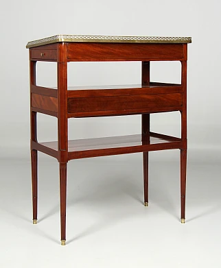 Pulpito Luigi XVI, periodo del Direttorio, Francia, 1800 circa, mogano